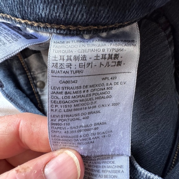 Levi's 513 Men's *Well Worn*  Straight Leg Jeans 30x32 Cowboy Western Denim - Picture 9 of 16